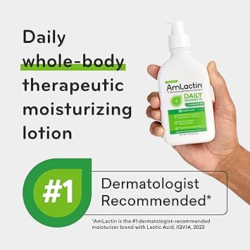 AmLactin لوشن الجسم المرطب اليومي من أملاكتين 141 أونصة مع مضخة خالي من البارابين - Image 3