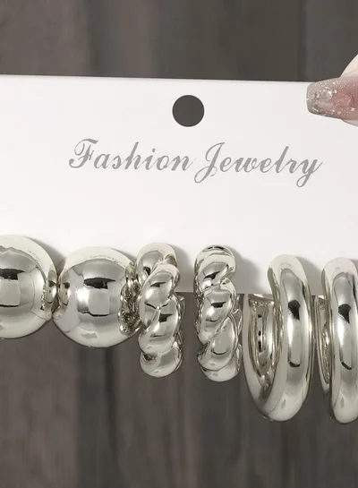 Take Two Take Two Set of 3 - Assorted Circle Earrings