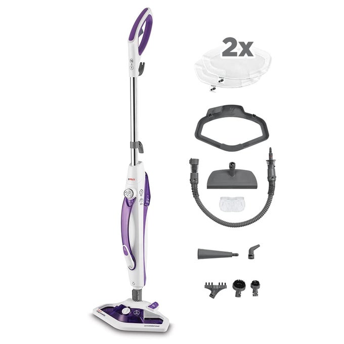 VAPORETTO SV440_DOUBLE 2 IN1 STEAM MOP WITH HANDHELD CLEANER VAPORFORCE BRUSH 11 ACCESSORIES