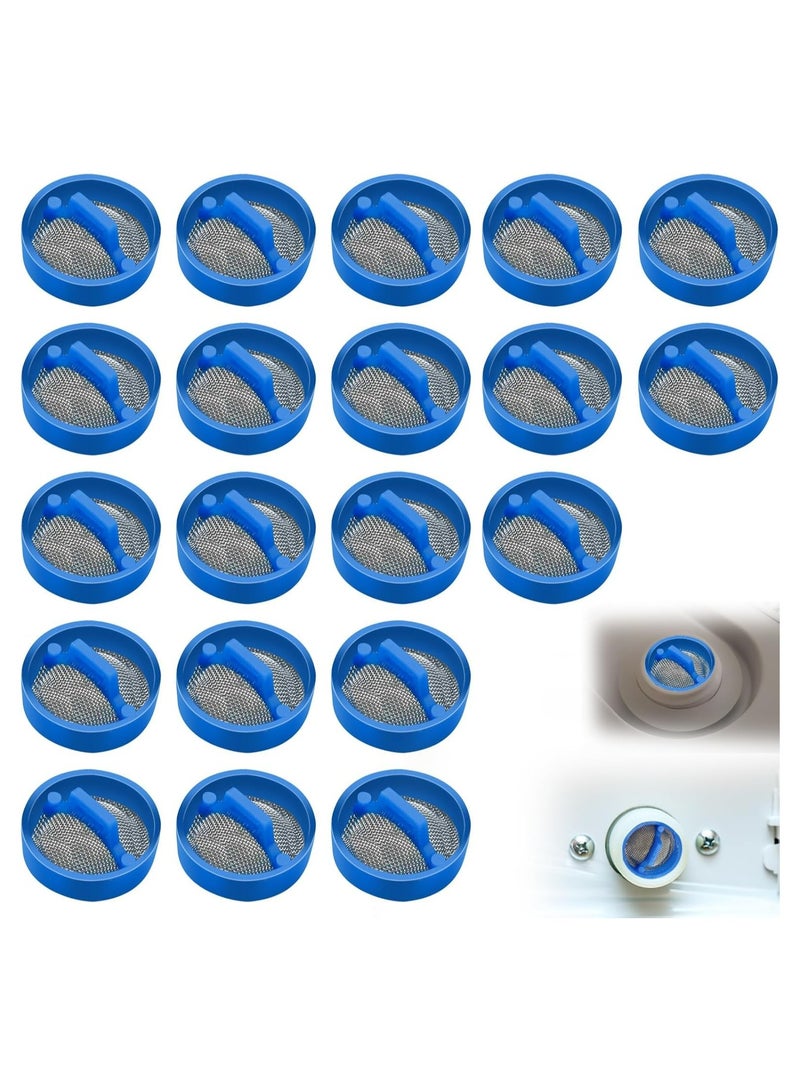 Oasisgalore 20Pcs Washer Water Inlet Valve Filter, Washing Machine Hose Filter with Screen - Image 1