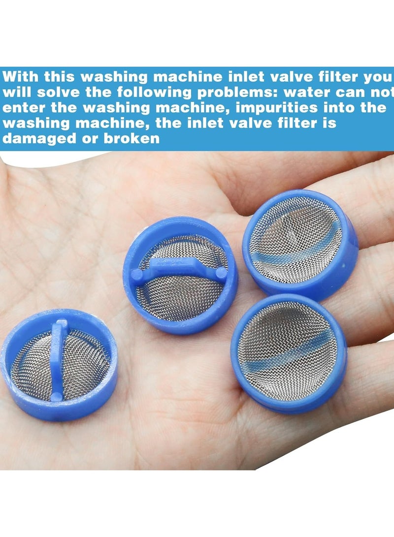 Oasisgalore 20Pcs Washer Water Inlet Valve Filter, Washing Machine Hose Filter with Screen - Image 5