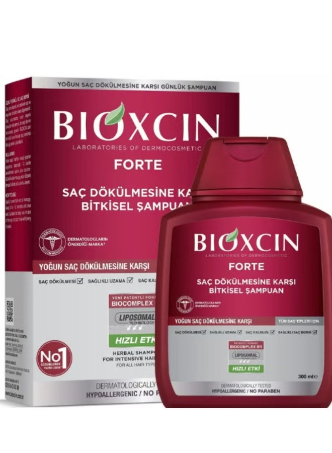 BIOXCIN Anti-Hair Fall Shampoo for Hair Loss Control & Stronger Roots, Suitable for Weak & Thinning Hair, 300ml with 100ml Gift - Image 5