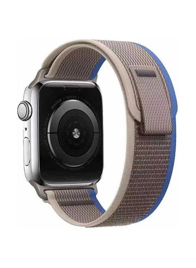 Generic - Trail Loop Apple Watch Replacement Band 49mm 45mm 44mm - Blue Grey - Image 1