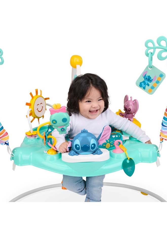 Bright Starts Stitch Little 'Ohana Activity Jumper – 6 to 12 Months - Image 3
