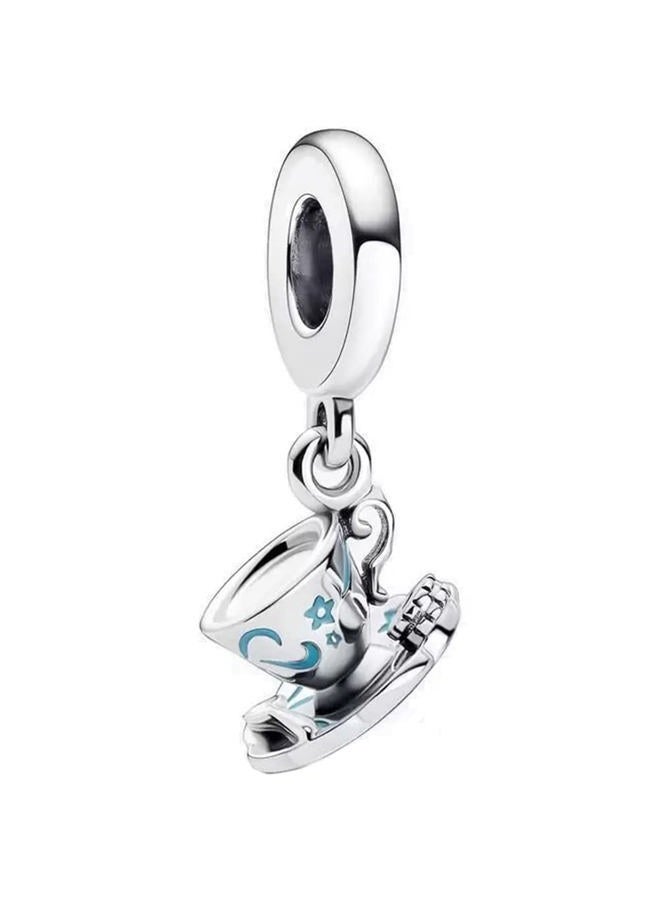 ZURWTCH Magical Cup of Tea Dangle Charm Fit Women Bracelet Necklaces Fashion Gifts 925 Sterling Silver DIY Jewelry - Image 1