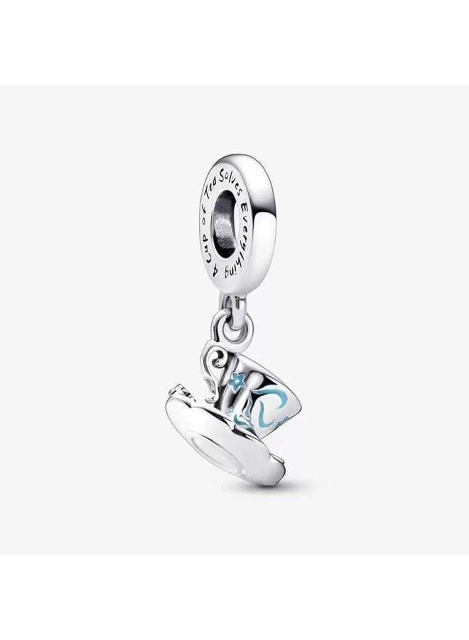 ZURWTCH Magical Cup of Tea Dangle Charm Fit Women Bracelet Necklaces Fashion Gifts 925 Sterling Silver DIY Jewelry - Image 2