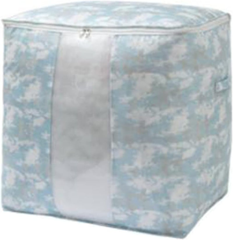 cheekyglo (Blue) Storage Bag Multipurpose Duty Laundry Bag for Damp Proof Luggage Suitcase Clothes Comforters Furniture Blankets Cover Washable - Image 1