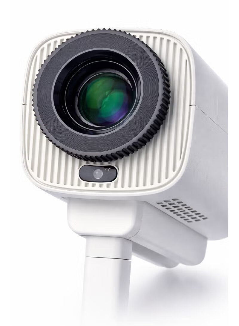 Smartberry HT50 Portable 4K HD Projector with 20,000mAh Power Bank – 5G Wi-Fi, Bluetooth, USB-C, Adapter Included, 4K HDR Smart Home Theater Projector for Movies, Gaming & Office Use - Image 2