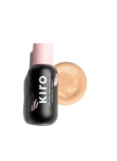 KIRO Daily Dewy Serum Liquid Foundation For Face With Hyaluronic Acid, Vitamin C, Niacinamide, Ultra-Lightweight, Low To Medium Coverage Foundation For A Natural Skin Finish (Peachy Ivory) 30Ml  - Image 1