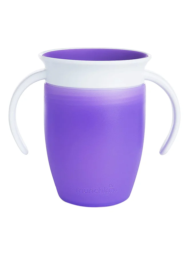 Munchkin Miracle 360 Degree Trainer Cup 7 Oz/207 Ml Purple