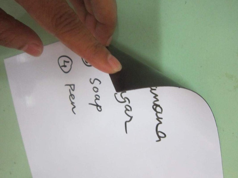 IMPRINT Soft Magnet Sheet White Color 30 CM x 10 CM(Size Ideal for Making a List)/ to DO, Can be Used on Fridges, Metal(Iron) Sheet, Metal Racks etc.(Pack of 2) - Image 2