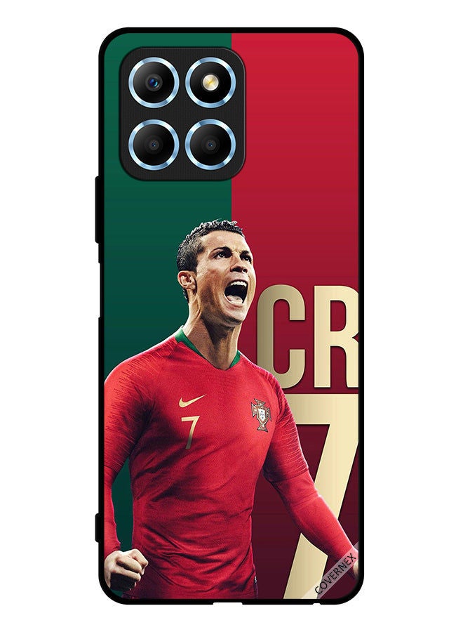 Covernex Protective Case Cover For Honor X8 5G Cristiano Ronaldo Portugal Team Collection - Image 1