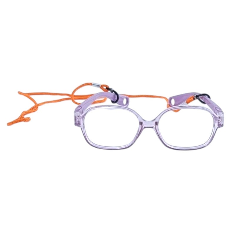 Redex Stylish Full Rim Black Color Rectangle Shape Flexible & Unbreakable Eyeglasses for Kids - Image 3