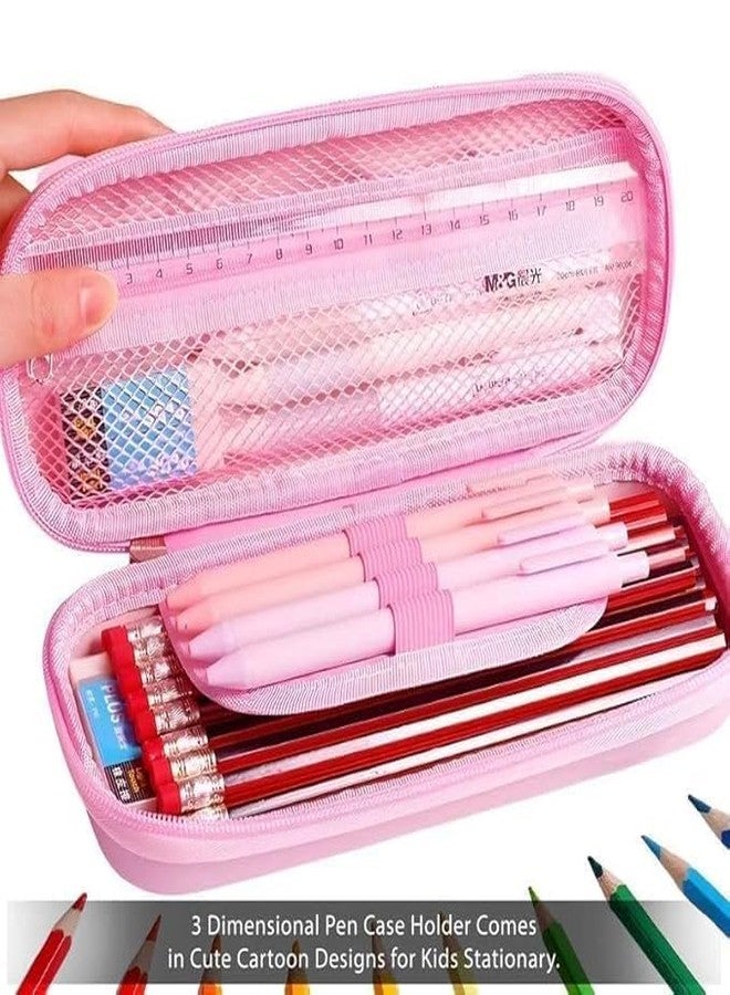 ADOERE Cinnamonmoroll Pencil Case for Girls, Aesthetic Large Capacity Pencil Pen Bag Gift for Students Kids Teens Back to School Pen Holder Box Organizer (Blue) - Image 5