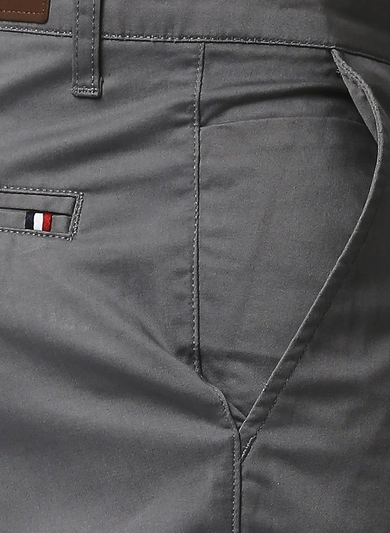 Thomas Scott Mid Rise Solid Trouser - Image 3