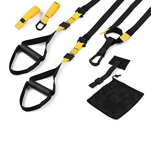 REZNOR Suspension Trainer | All-in-One Portable Resistance Bands for Muscle Building and Fat Burning | Full Body Workout System for Men and Women - Image 1