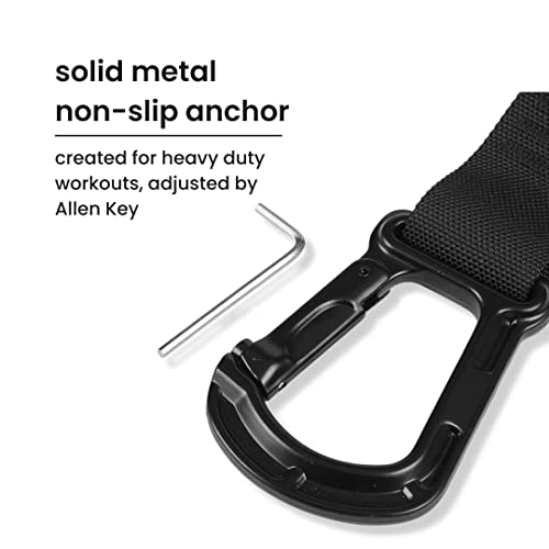 REZNOR Suspension Trainer | All-in-One Portable Resistance Bands for Muscle Building and Fat Burning | Full Body Workout System for Men and Women - Image 5