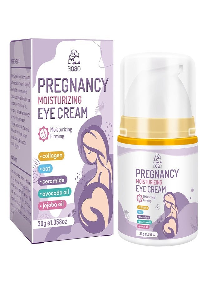 AOAO Plant Formula Hydrating Multi Action Eye Cream, Relieve Wrinkles & Bags, with Collagen and Shea Butter, Pregnancy Eye Care, Healthy and Gentle, 1.058 OZ - Image 1