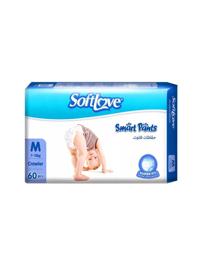 سوفت لاف حافظات كلوت مقاس M عدد 60 حبة - Image 2