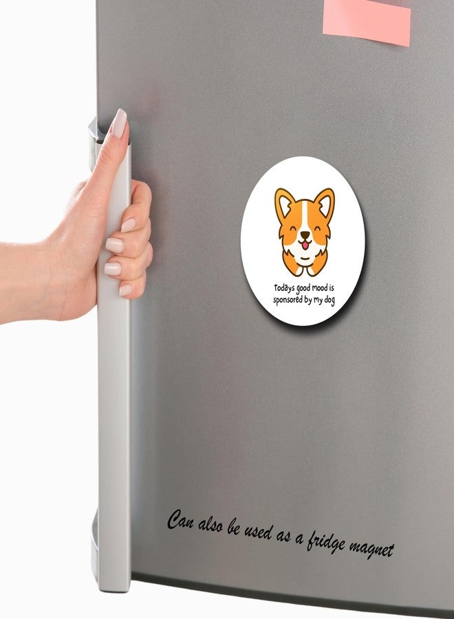 WUBUPRINT Button Badges with Fridge Magnet | Funny Quotes Round Plastic Button Badges Combo 18 | Pin Badges with Strong Magnet | Perfect for Backpacks, Gifts, Jackets & More (Multicolour) Pack of 6 - Image 4