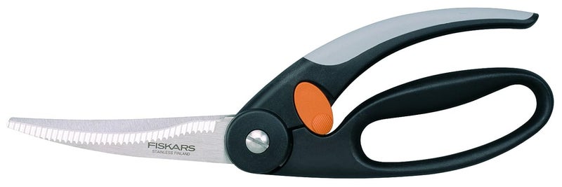 FISKARS Handle Plastic With Softgrip Blade Japanese Stainless Steel Ff Poultry Shear 25Cm 1003033 - Image 1