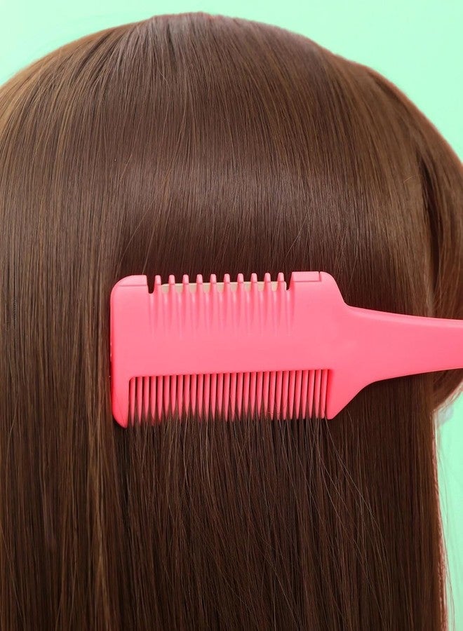 BANIRA 1pc Thickened Hair Thinning Razor Comb, Double Sided Hair Cutter Comb Suitable for Hair Cutting and Styling Professional Hairdressing Tool For Men Women Multicolor - Image 5