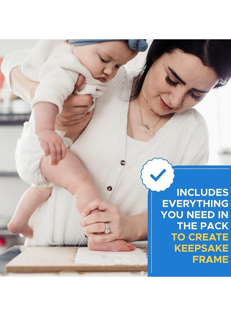 general Baby handprint and footprint kits, baby keepsake frame kits, baby shower gifts, memory art frames for creating baby prints, new mum gifts, baby registries, nursery decorations - Image 2