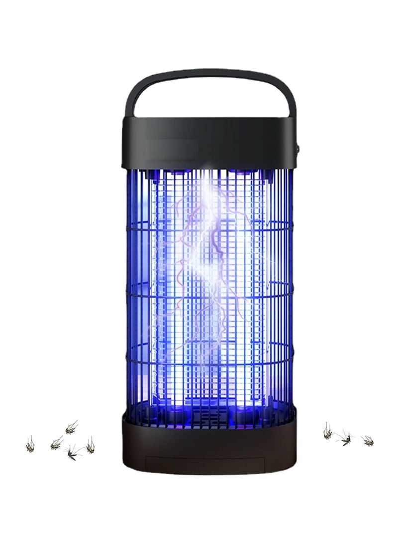 XVersion Insect killer Electric Mosquito Killer & Bug Zapper – 20W UV Insect Trap with Light Sensor | Indoor & Outdoor Fly Zapper for Home, Patio, Garden, Camping (Black) - Image 1