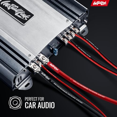 Install Link 16 AWG Gauge Speaker Wire Cable (30 Feet) Stereo, Car or Home Theater, CCA - Image 2