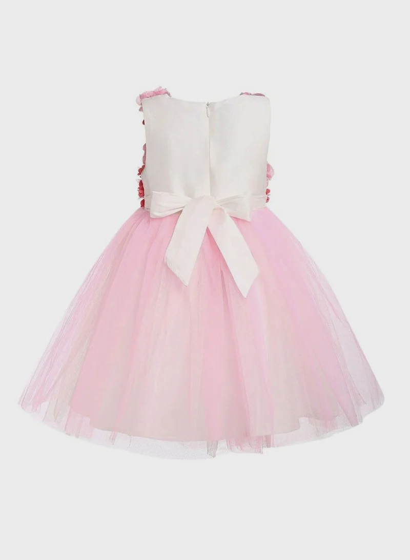 A Little Fable Kids Pearl Blossom Dress