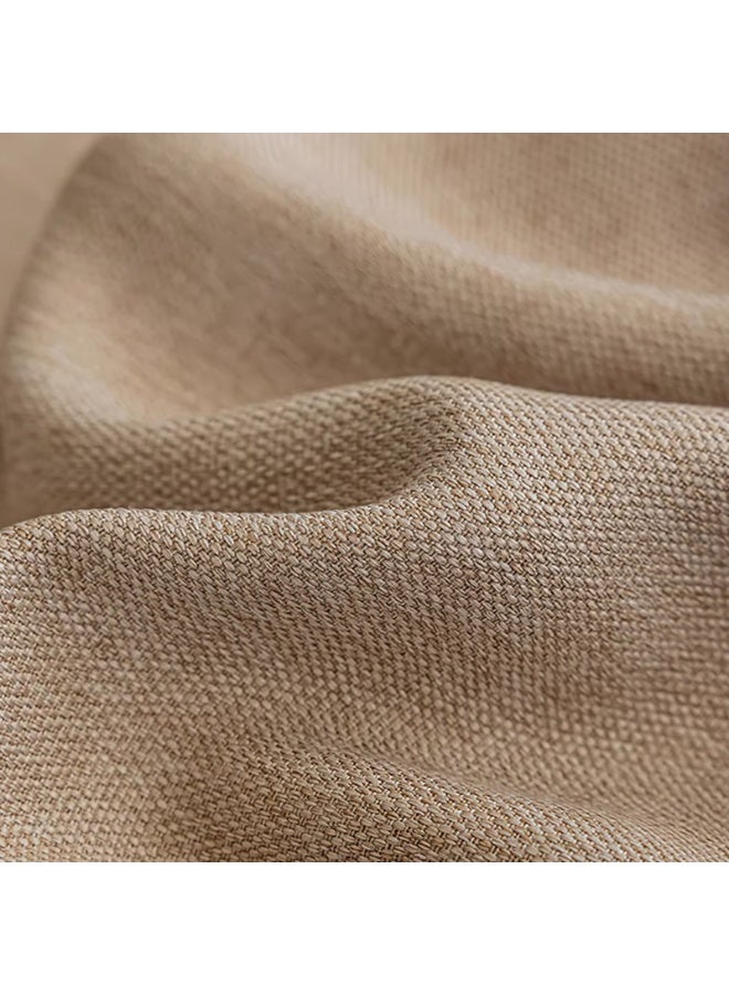 OHTEX HOME ستائر كتان مزدوجة الوجه عازلة للضوء بنسبة 90% – ذاتية اللصق ومحمولة، عزل حراري، حماية من الشمس، حماية للخصوصية، سهلة التركيب، ستائر عصرية لغرفة النوم - Image 2
