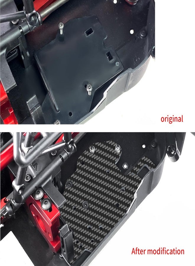 QUE-T RC Carbon Fiber ESC Mounting Plate for 1/8 ARRMA KRATON RC Car - Image 5