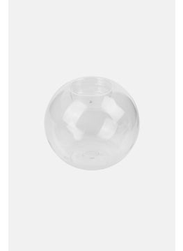 Muy Mucho Glass Candle Holder 10 x 8 cm, Transparent  - Image 2