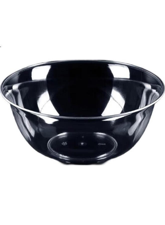 Jiachi Disposable Bowls, 280Ml*50 Pieces, Thickened Crystal Aviation Bowls, Transparent Plastic Noodle Bowls, Outdoor Picnic Dessert Bowls - Image 2