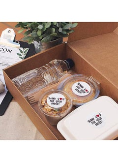 Wownect Thankyou For Your Order Sticker Round [1inch][500 Stickers] Labels For Envelope Seals Packing Seals cards Gift Boxes Shopping Bags Bouquets Cardboard Decoration  - Image 2