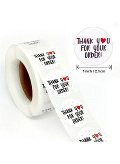 Wownect Thankyou For Your Order Sticker Round [1inch][500 Stickers] Labels For Envelope Seals Packing Seals cards Gift Boxes Shopping Bags Bouquets Cardboard Decoration  - Image 4