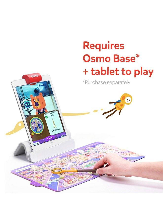 Osmo أوزمو وكالة التحقيق للأعمار 5-12 حل ألغاز عالمية ألعاب تعليمية تعلم العلوم والتكنولوجيا والهندسة والرياضيات هدايا للأطفال الأولاد والبنات أعمار 5 6 7 8 9 10 11 12 لجهاز آيباد أو تابلت فاير (يتطلب قاعدة أوزمو) - Image 3