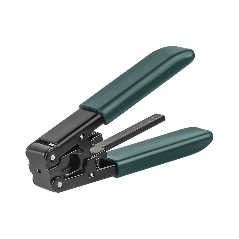 Moocci Fiber Optic Drop Cable Stripper for FTTH Drop CablesStripping Plier for Rubberinsulated Optical Cable - Image 1