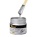 VGSEBA Acrylic Paint Metallic Silver Non Toxic Non Fading 100ml Silver Leaf Paint for Art Painting Handcrafts Ideal for Canvas Wood Clay Fabric Ceramic Craft Supplies - Image 2
