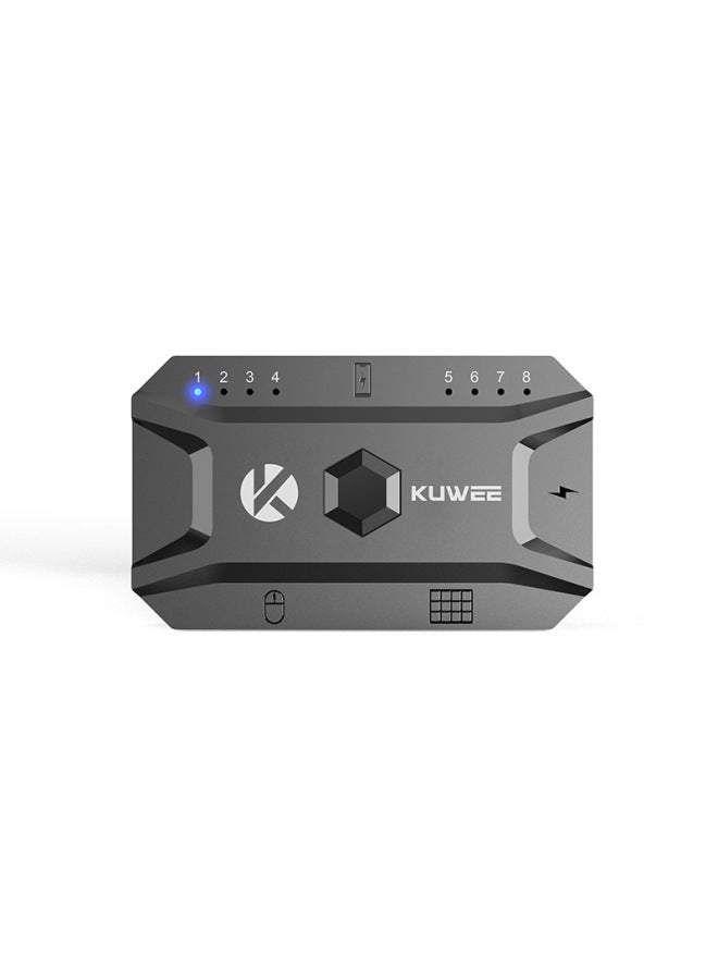 Bluetooth Keyboard Mouse USB Keyboard Mouse To Bluetooth Converter Tablet Mouse Mouse Mobile Phone Typing Phantom X1-Product Color:X1