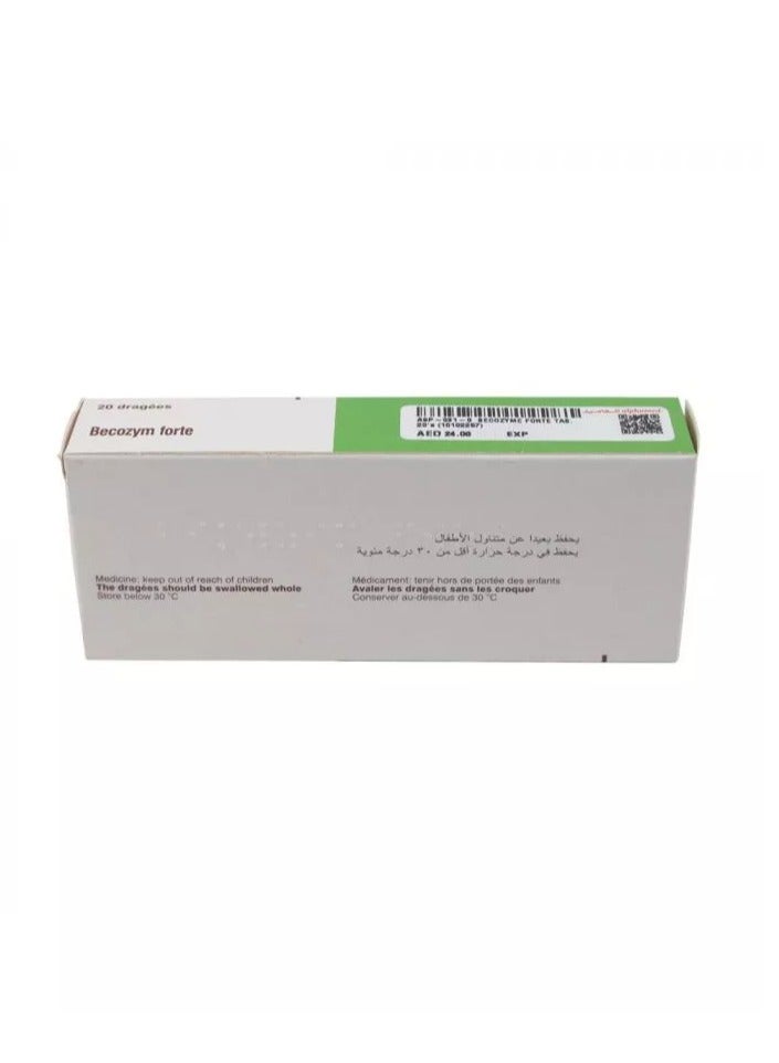 BAYER Becozyme Forte Tablets 20's Pack - Image 3