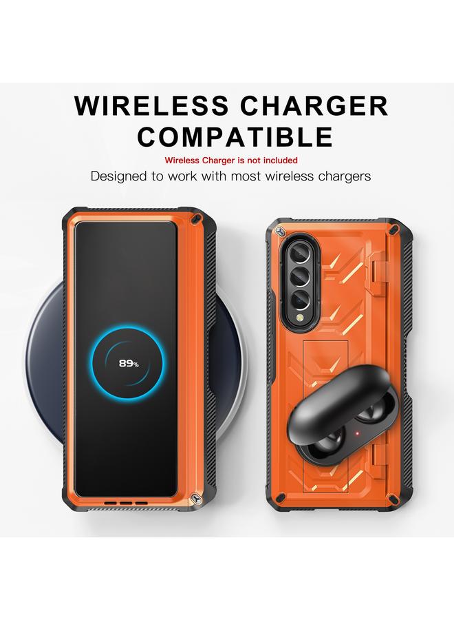 اس-توب جراب لهاتف Samsung Galaxy Z Fold4 5G SM-F936، جراب هاتف قابل للطي مدرع ومضاد للصدمات وشامل - Image 3