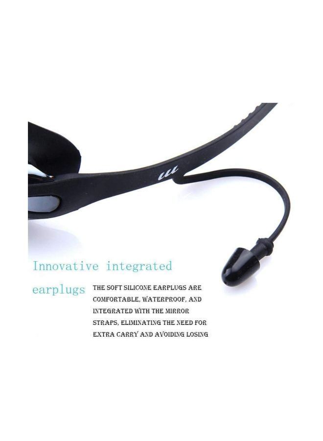 NIBEMINENT Anti-Fog Swimming Goggles With Cap And Ear Plugs Nose Clip  - Image 5