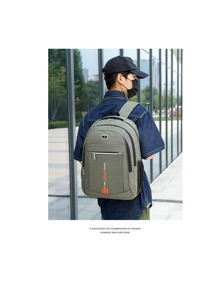 Taiahiro New men's backpack, large-capacity business travel bag, fashionable computer backpack and student schoolbag.  - Image 3