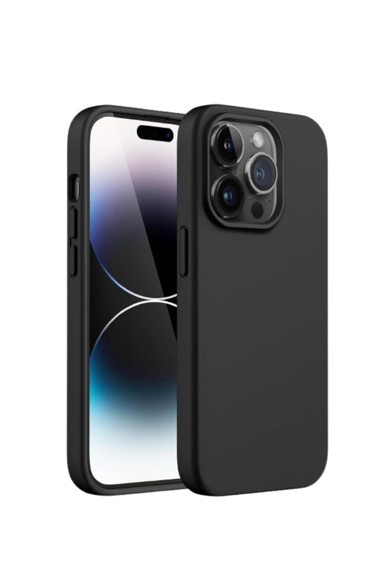 كايس كلوب جراب iPhone 14 Pro (3 قطع) | أغطية رفيعة مقاومة للصدمات | سيليكون ناعم فاخر، شفاف، متوافق مع MagSafe - Image 3