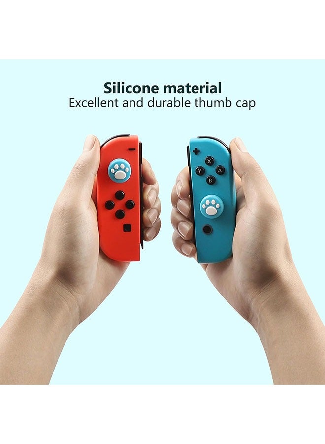 8-Piece Switch Thumb Grip Protection Caps, Joystick Cap for Nintendo Switch  Lite, Soft Silicone Lovely Cat Claw Cover for Joy-Con Controller  - Image 3