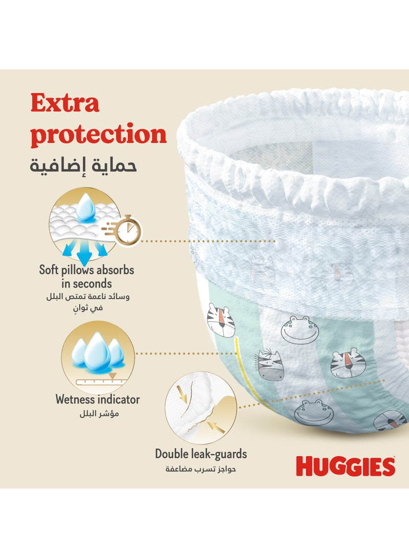 HUGGIES Extra Care Baby Culottes Size 6 15-25 kg Twin Jumbo Pack - Image 3