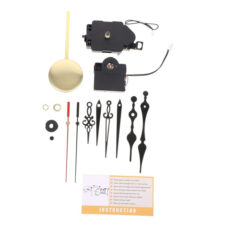 DIY Quartz Clock Movement Kit with Melody Chime Pendulum Trigger Mechanism Easy to Install Includes Hands - Image 2