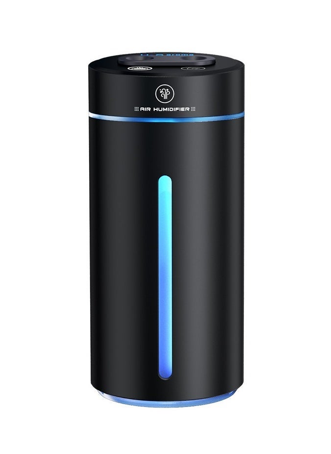NIBEMINENT Car Aromatherapy Diffusers for Essential Oils, 450ml Small Humidifier, Mini USB Air Scent Small Humidifier LED 7 Color Changing,Dual Mist Ports, AI Smart Start,for Car Room Home Office Bedroom  - Image 2