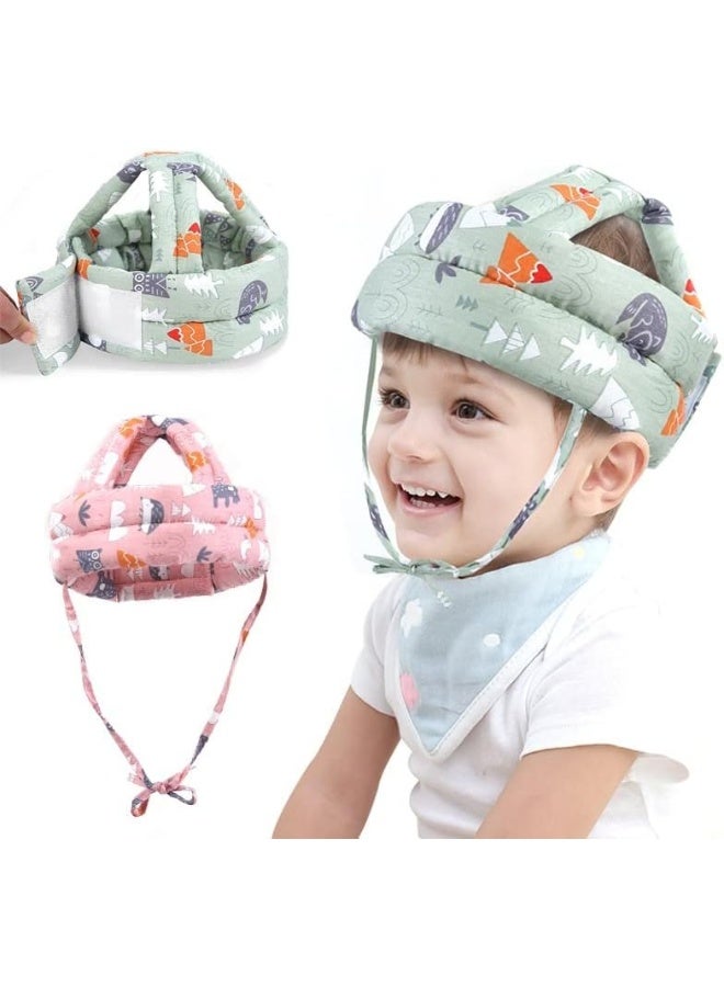 SAFENHAND Baby Head Protector Helmet Breathable Safety Head Guard Cushion with Adjustable Straps Protection Cap Harnesses Hat for Infant Toddlers Learn to Walk and Kid - Image 2